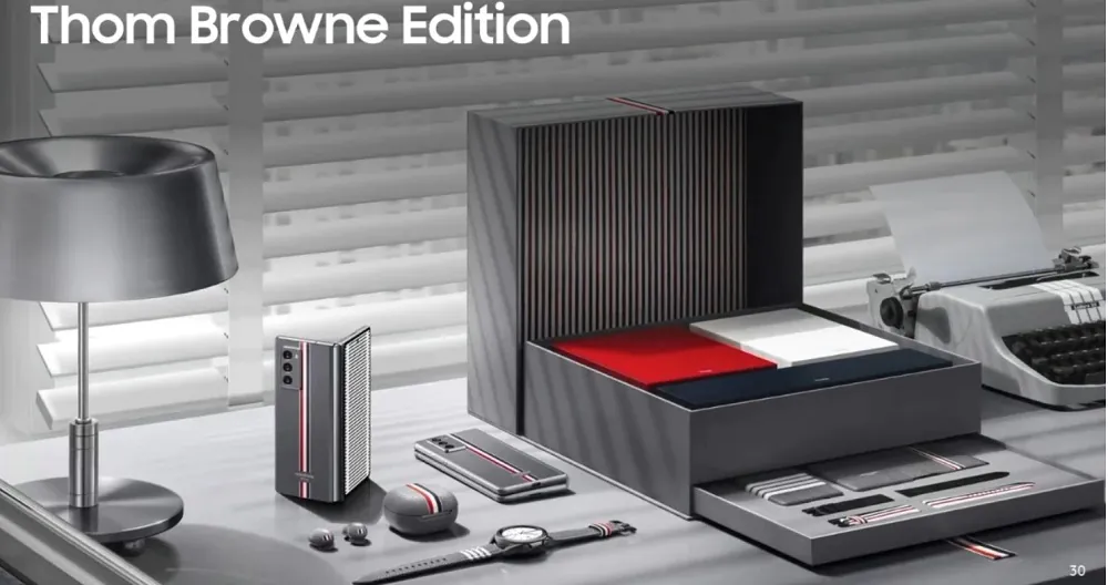 Samsung Galaxy Z Fold2 Thom Browne Edition