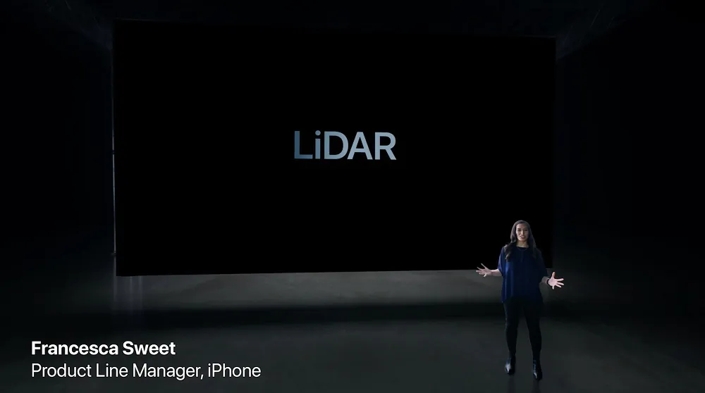 LiDAR в iPhone 12 Pro
