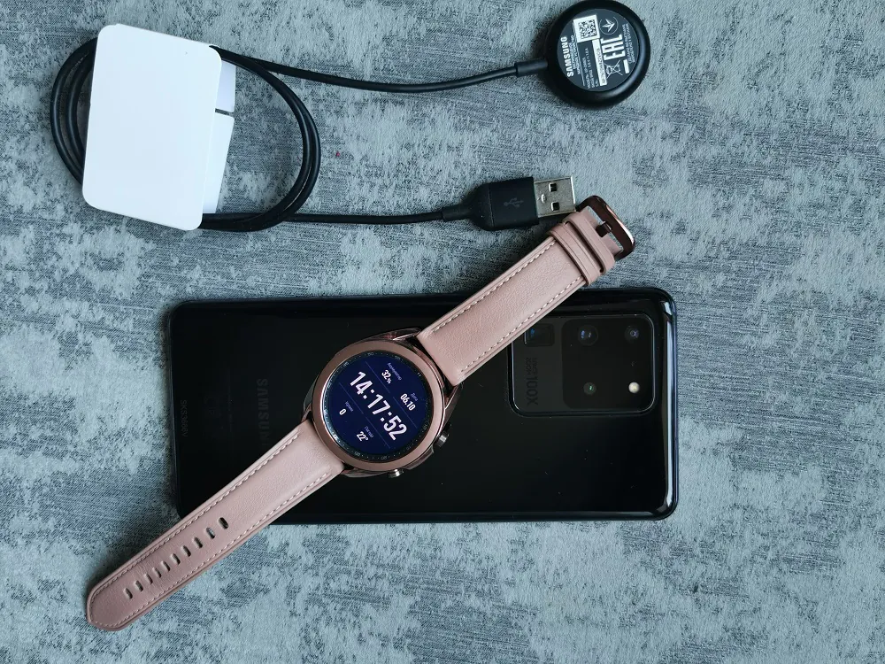 Samsung Galaxy Watch3 Зареждане