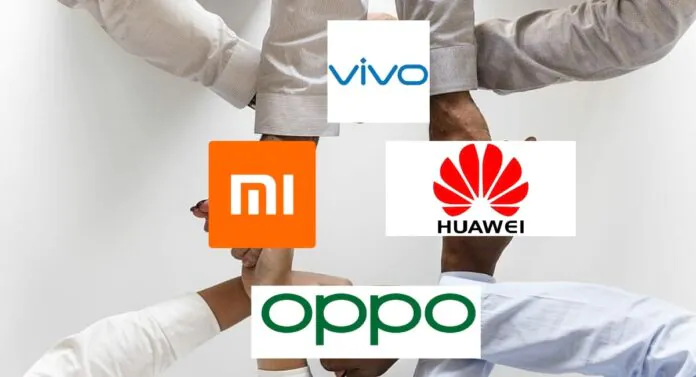 谷歌 OPPO, Vivo і Xiaomi