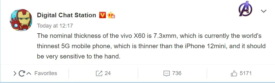 Vivo X60