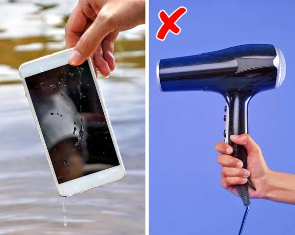Что делать, если вы утопили свой смартфон?