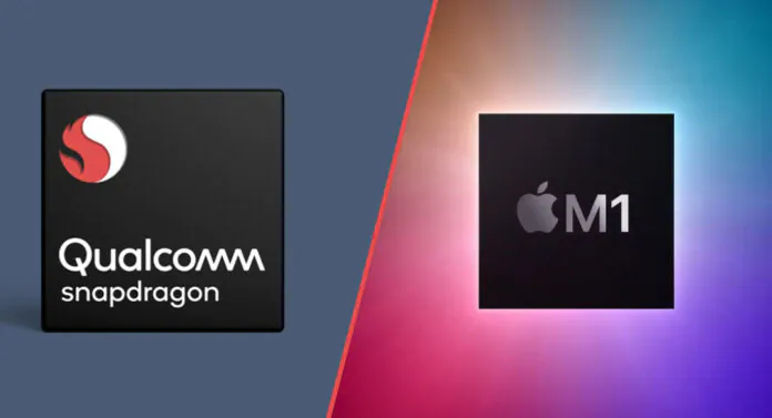 Apple M1 konkuruje Qualcomm Snapdragon SC8280