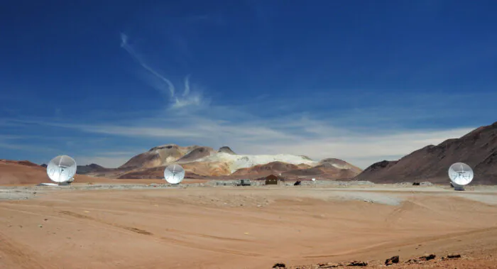 Голяма милиметрова решетка Atacama