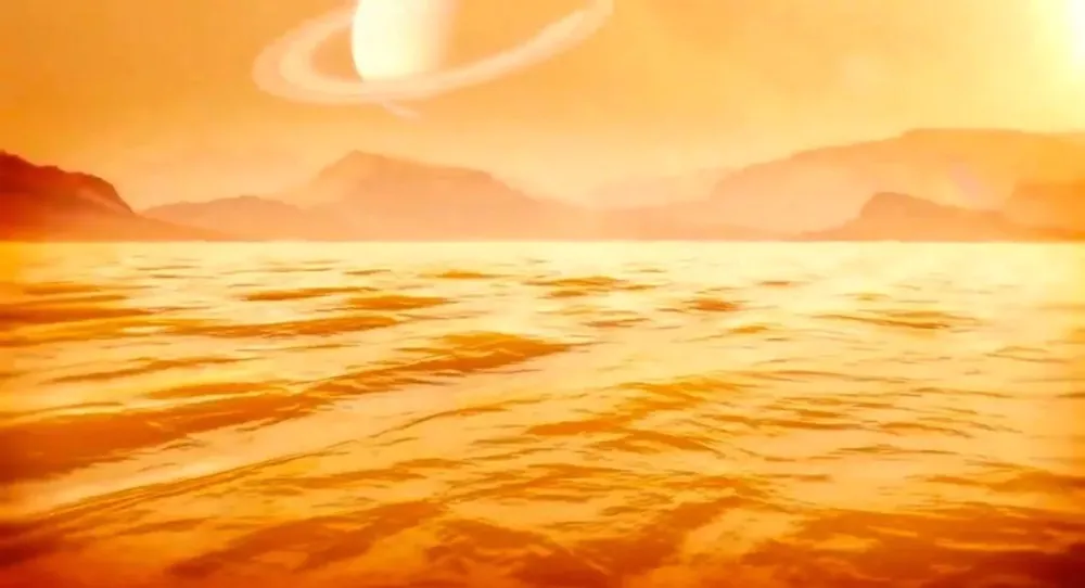 NASA Kassini Titan Kraken Mare