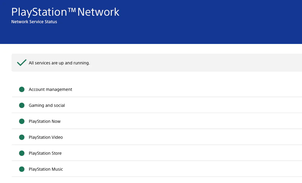 How to View PlayStation Network Status on PS5 (All Services Up and Running)  