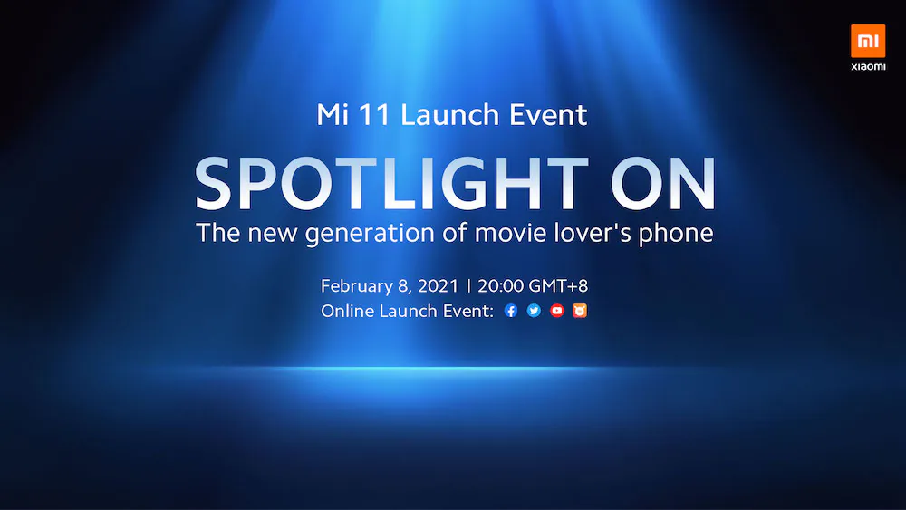 Xiaomi Mi 11 Launch Event