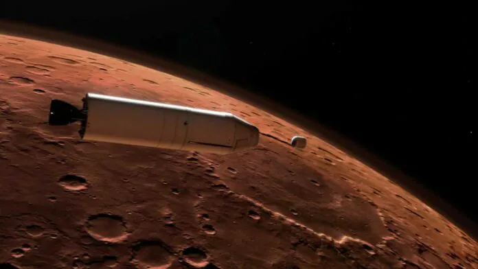 NASA Marsa pacelšanās transportlīdzeklis