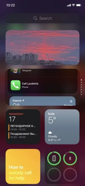 Widget Apple
