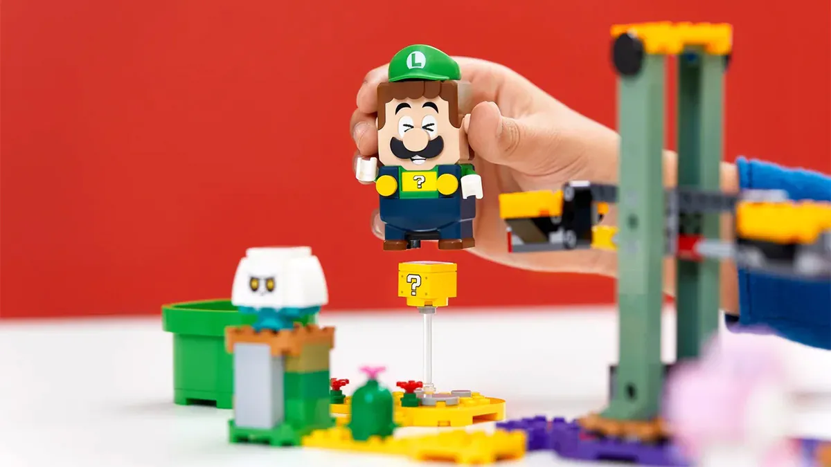 Nintendo и Lego рассказали о новом наборе Super Mario — теперь к линейке присоединился Луиджи