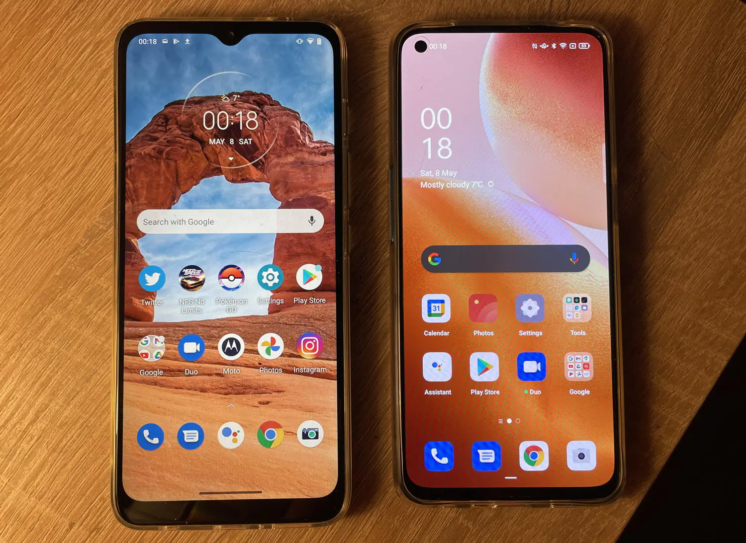 Moto G50 & OPPO Reno5G