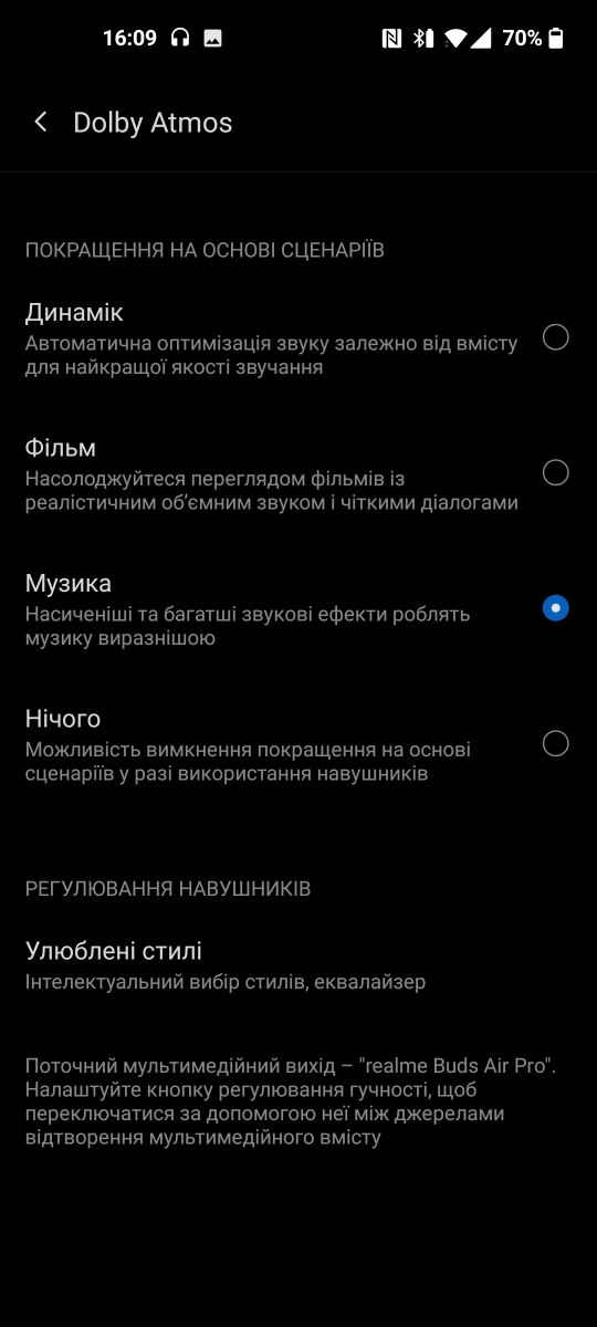 OnePlus 9 - Audio postavke
