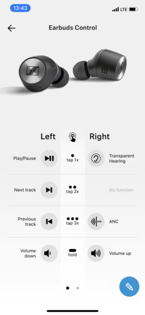 Sennheiser Momentum True Wireless 2 app