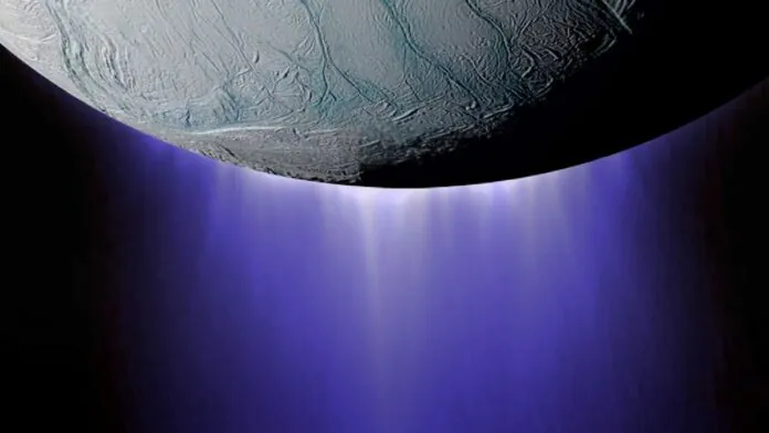 metánový enceladus