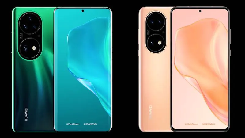 Huawei P50 Series Render Image