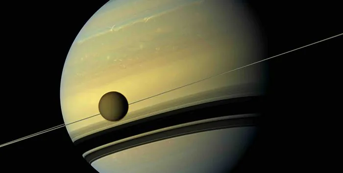 أعاد العلماء إنشاء ظروف تيتان في المختبر