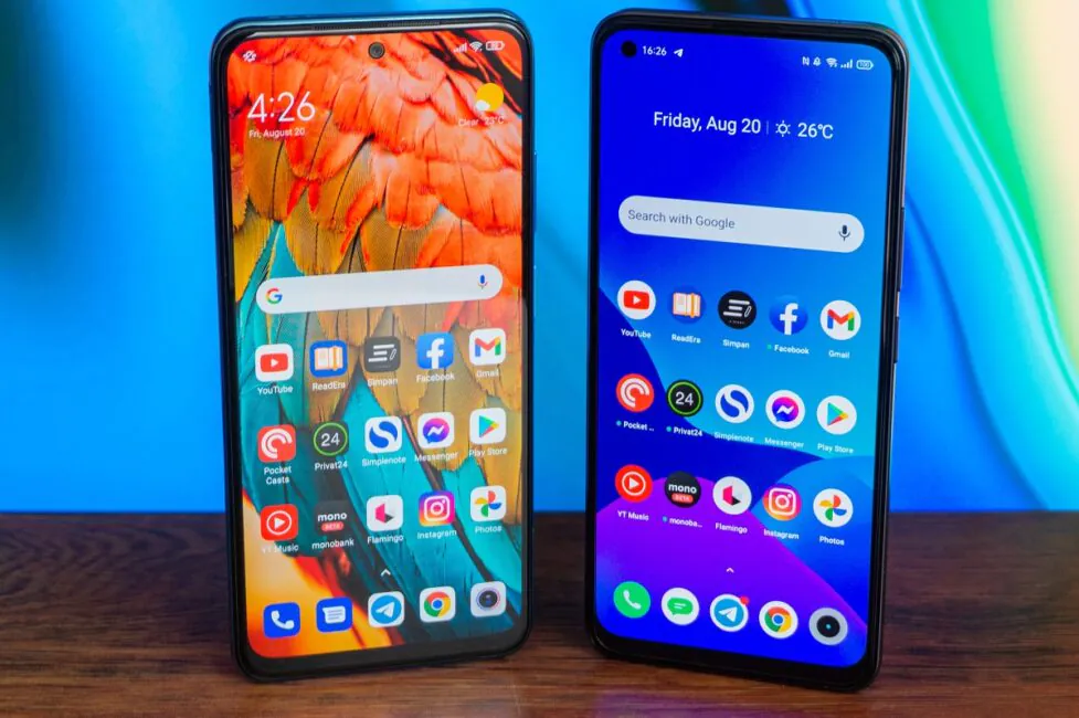 realme 8 vs Redmi Note 10S