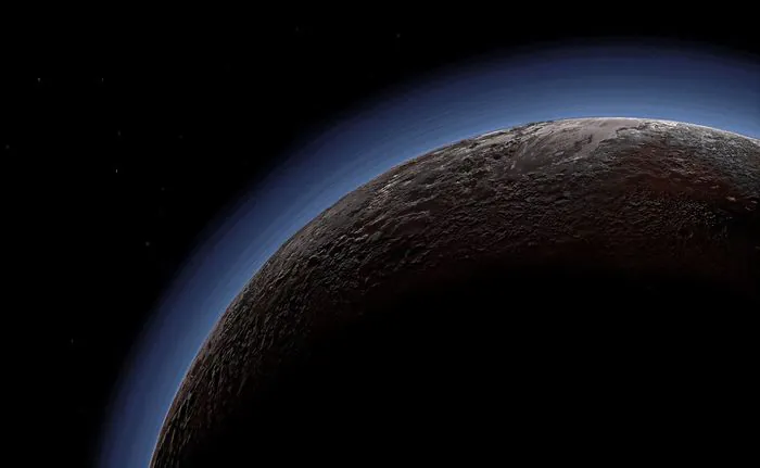 Pluto atmosphere