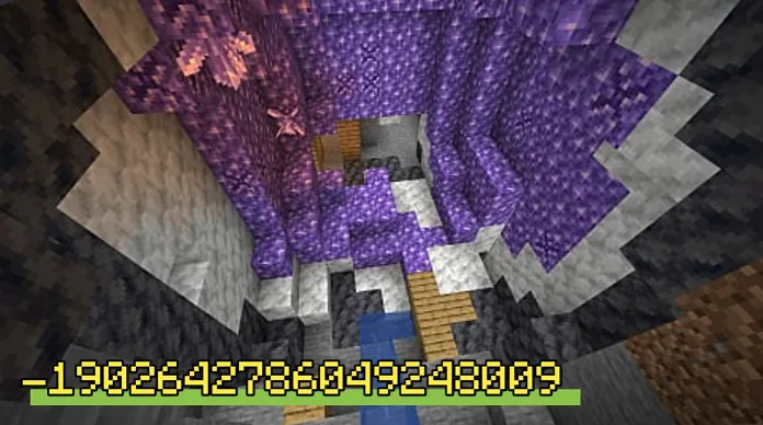 Seeds for Minecraft PE 1.18 and 1.19 - Amethyst village