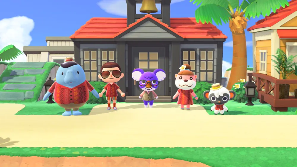 Animal Crossing: New Horizons - Paradis de la maison heureuse
