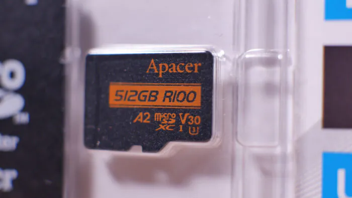 Apacer R100 micro SD 512 Go