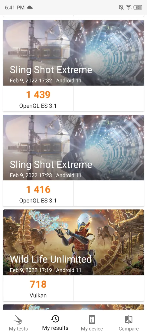 Infinix HOT 11S NFC - Benchmarks