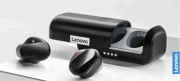 Lenovo אוזניות אלחוטיות אמיתיות