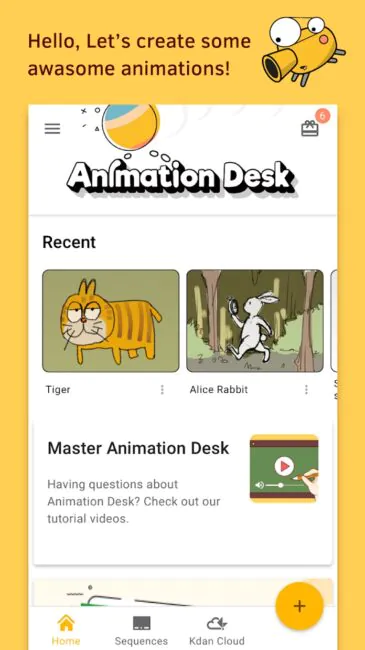 Animation Desk for Android