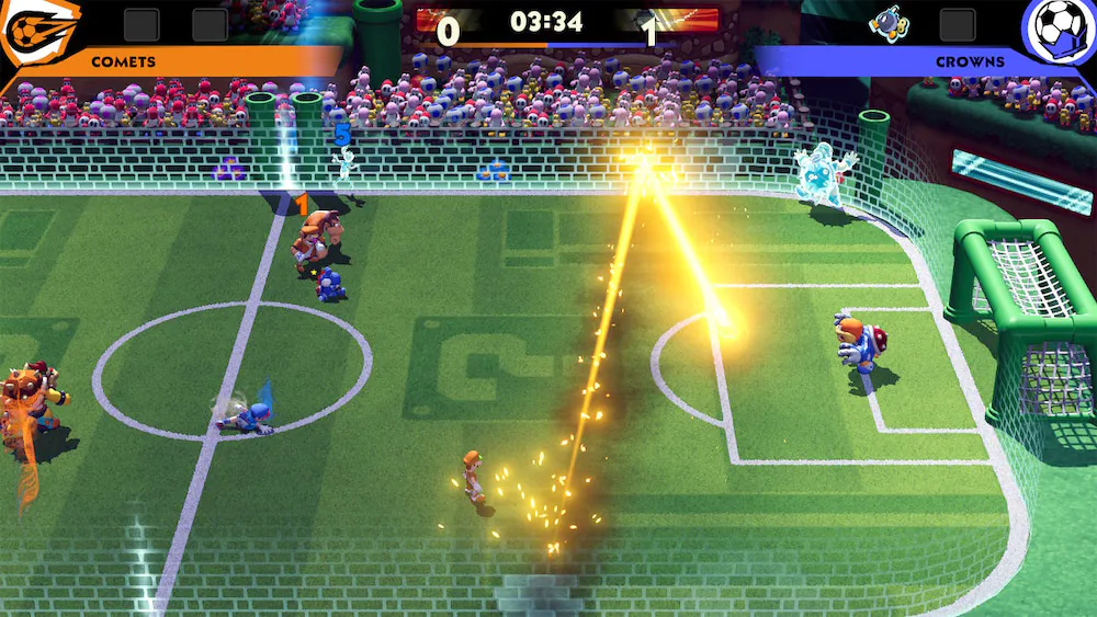 Mario Strikers: Kampfliga-Fußball