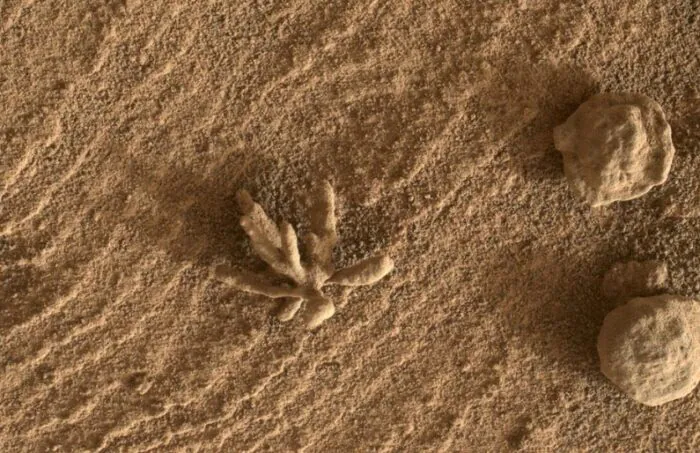 Curiosity je na Marsu našel nekaj res nenavadnih kamnitih stolpov