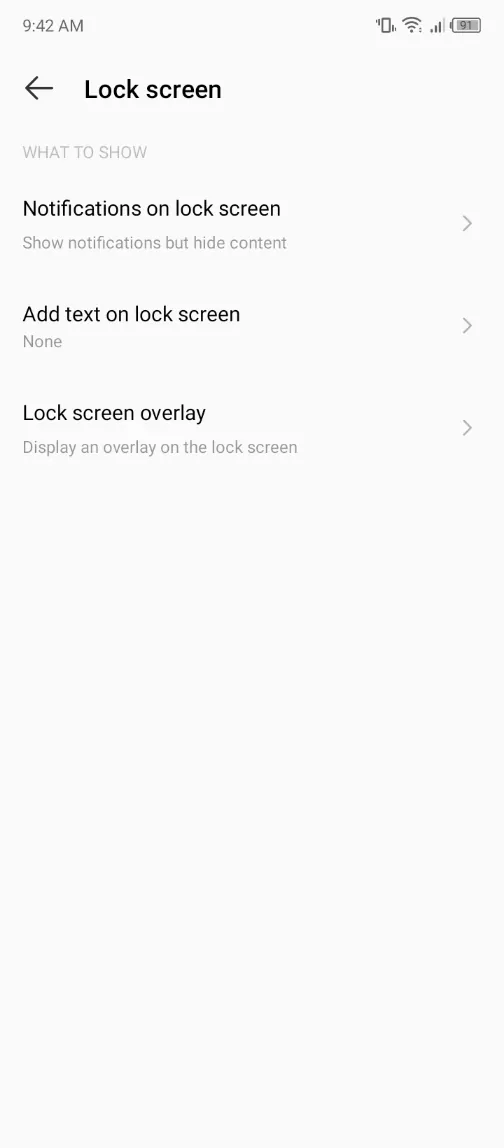 Infinix HOT 12 Play NFC - Display Settings 09