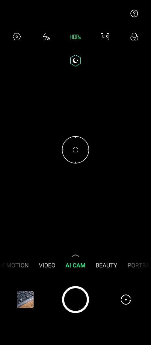Infinix HOT 12 Play NFC - Camera UI