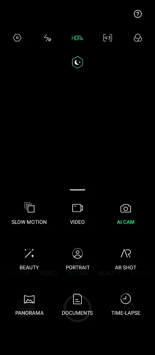 Infinix HOT 12 Play NFC - Camera UI