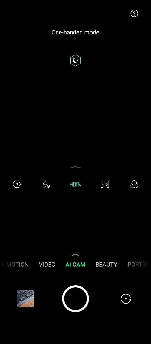Infinix HOT 12 Play NFC - Camera UI