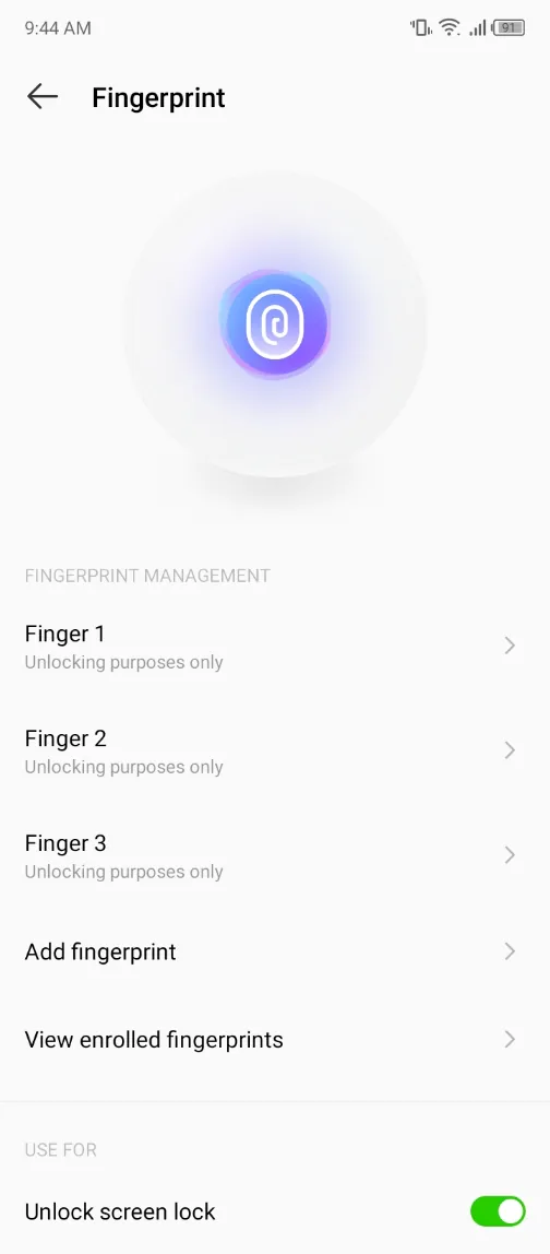 Infinix HOT 12 Play NFC - Security Settings