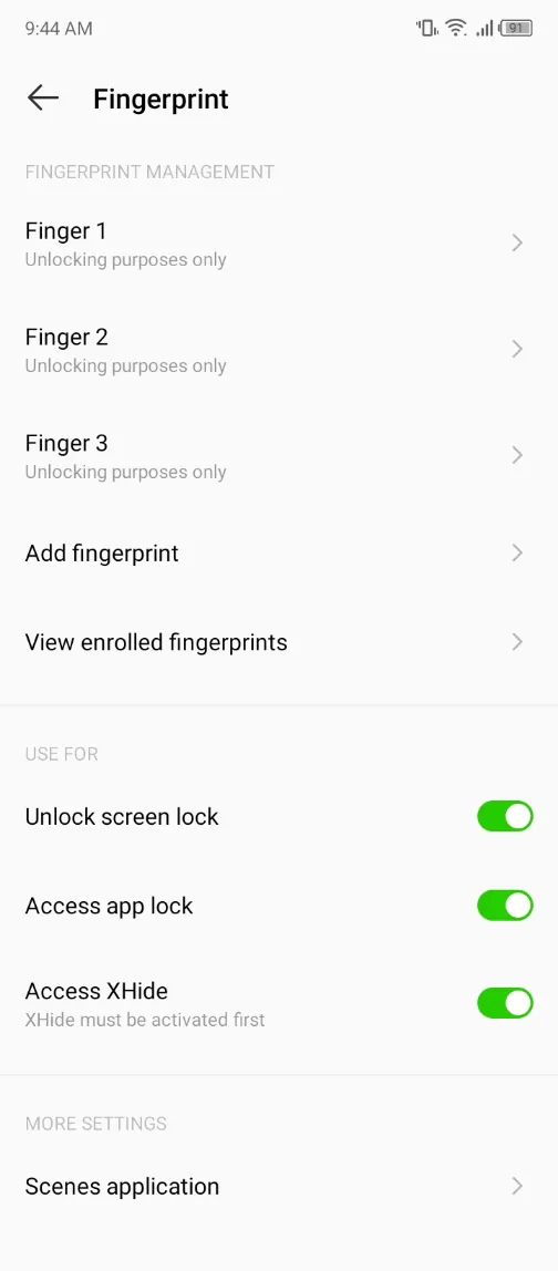 Infinix HOT 12 Play NFC - Security Settings