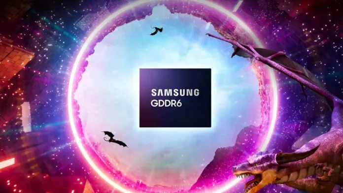 Samsung Электроника GDDR6 DRAM
