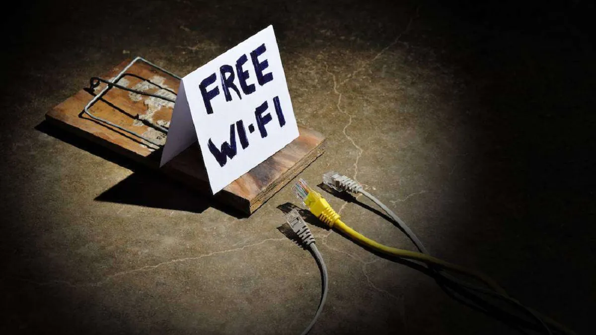 Stop using public Wi-Fi