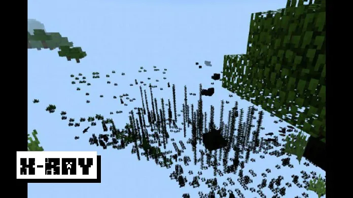 Текстури на Х-зраци за Minecraft