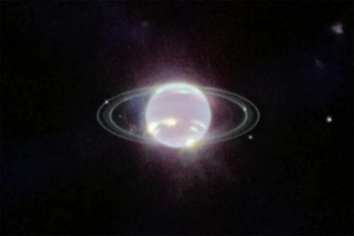 Neptune na may mga singsing: Si James Webb ay kumuha ng mga natatanging larawan ng planeta