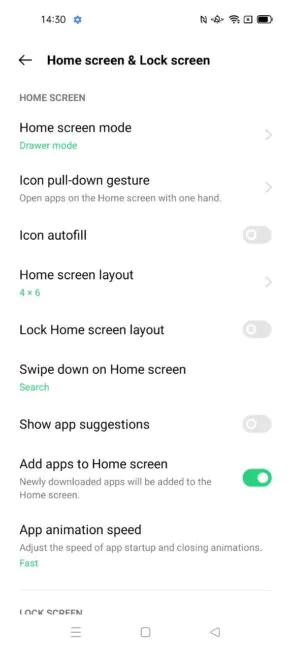 colorOS OPPO