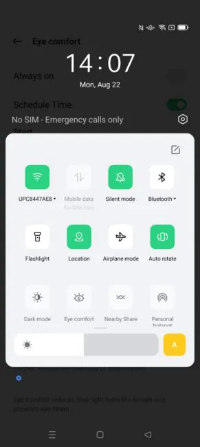 colorOS OPPO
