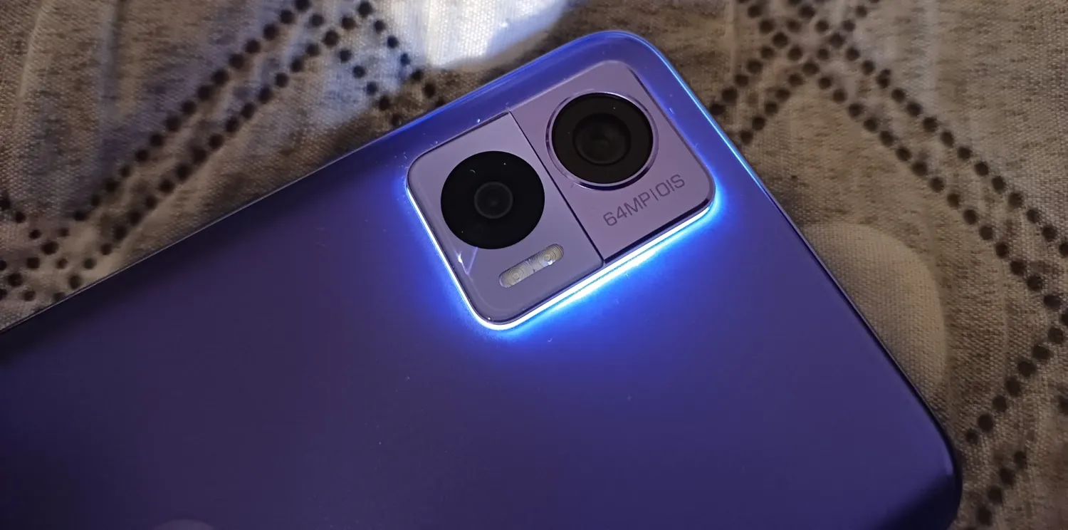 Moto Edge 30 Neo lyseffekter