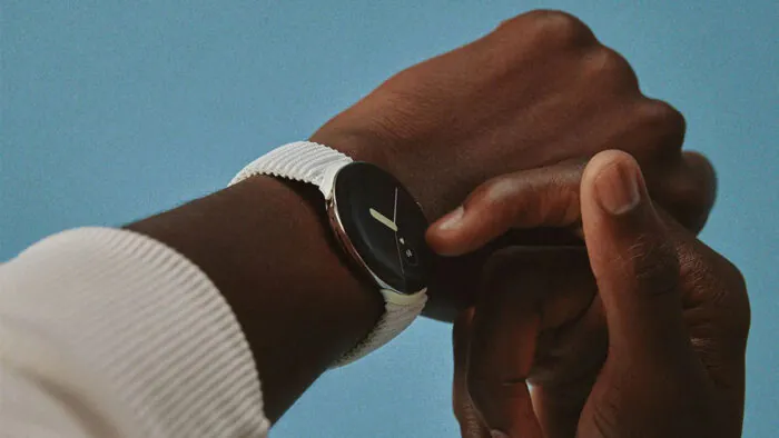 reloj de píxel de google