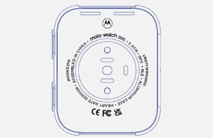 reloj moto motorola 200