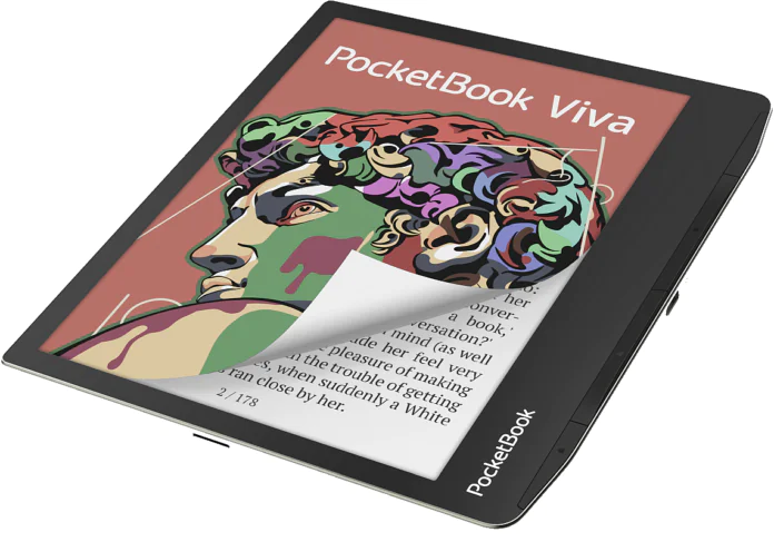 PocketBook Viva — pierwszy w Europie czytnik z kolorowym ekranem E Ink Gallery 3