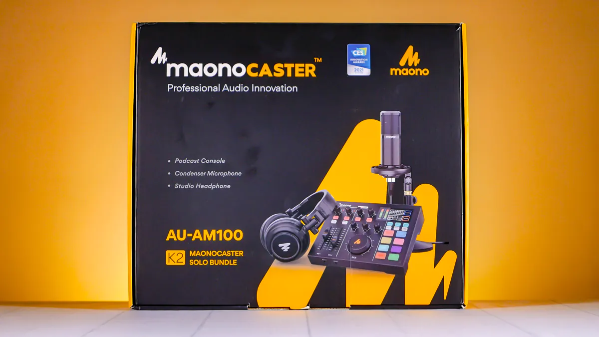 Maonocaster AM100 პოდკასტის მიქსერი
