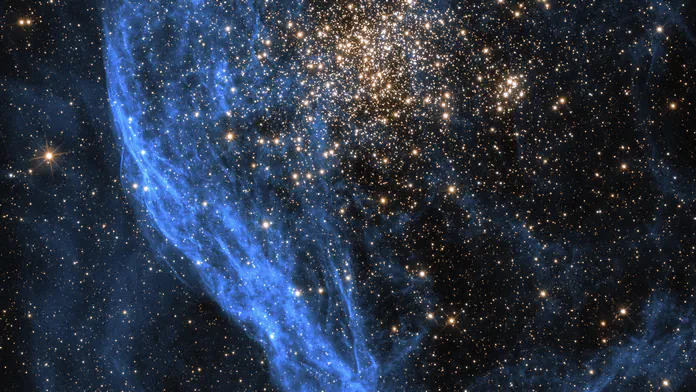 Les étoiles jeunes et moins jeunes scintillent de "nébuleuses" sur les nouvelles photos de Hubble