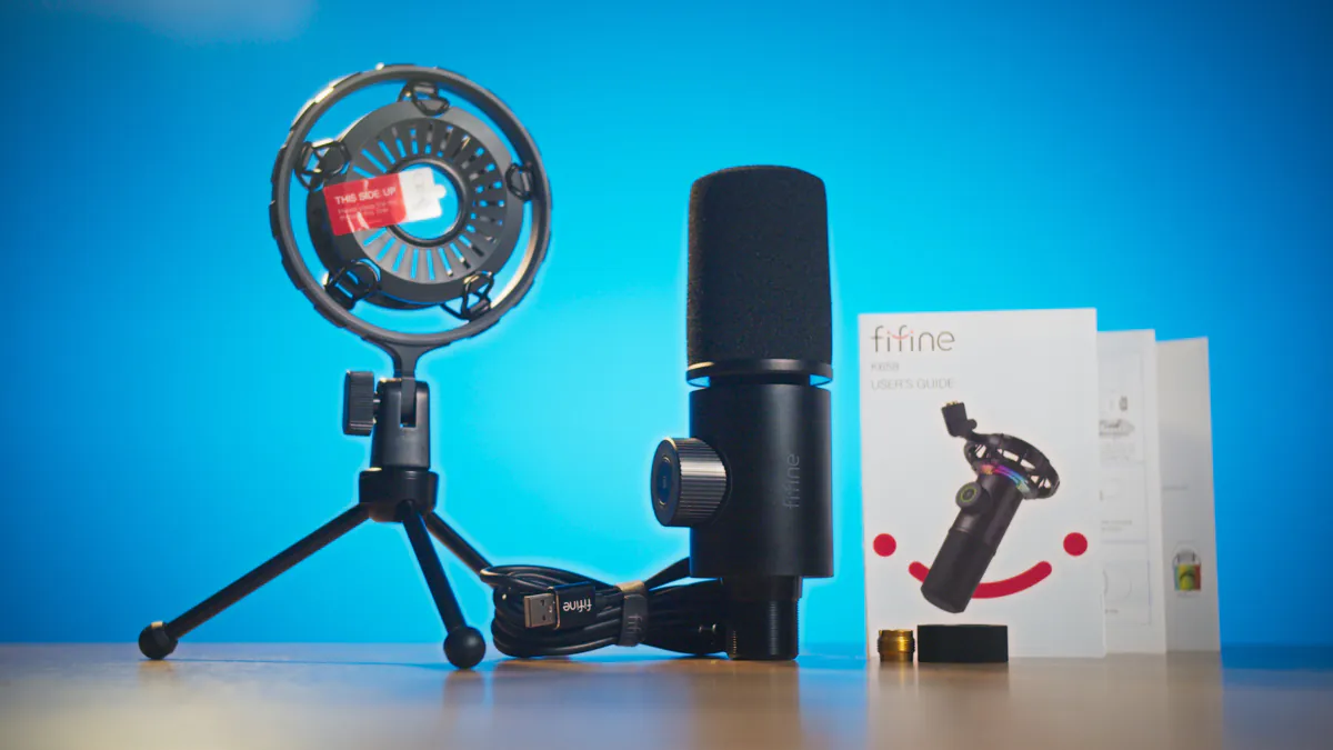 Acheter Fifine K658 RGB Microphone USB pour l'enregistrement
