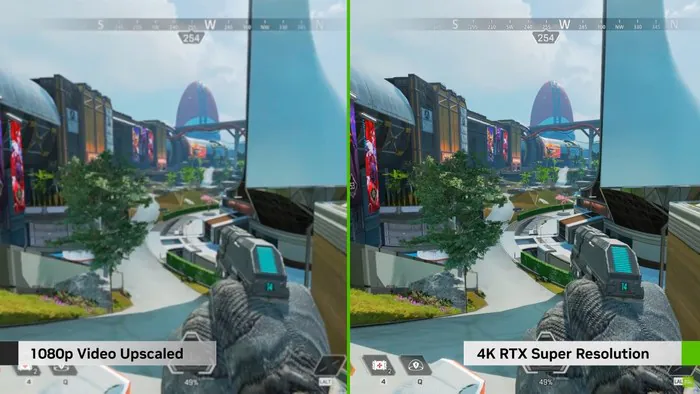 Nvidia دقة الفيديو الفائقة RTX
